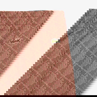  Lacoste Flare Fit Monogram Kadın Bej Eşofman Altı