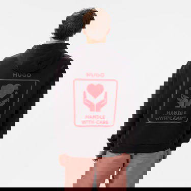  Hugo Dewgili Erkek Siyah Sweatshirt