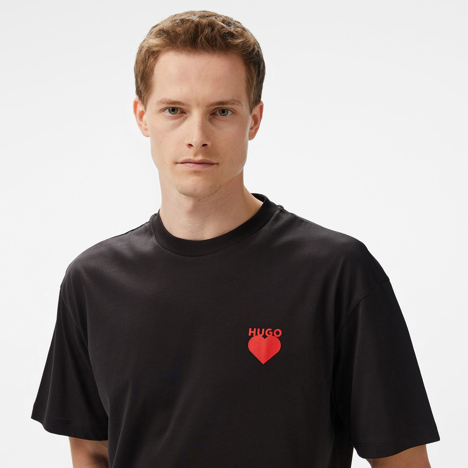 Hugo Dewdam Erkek Siyah T-Shirt
