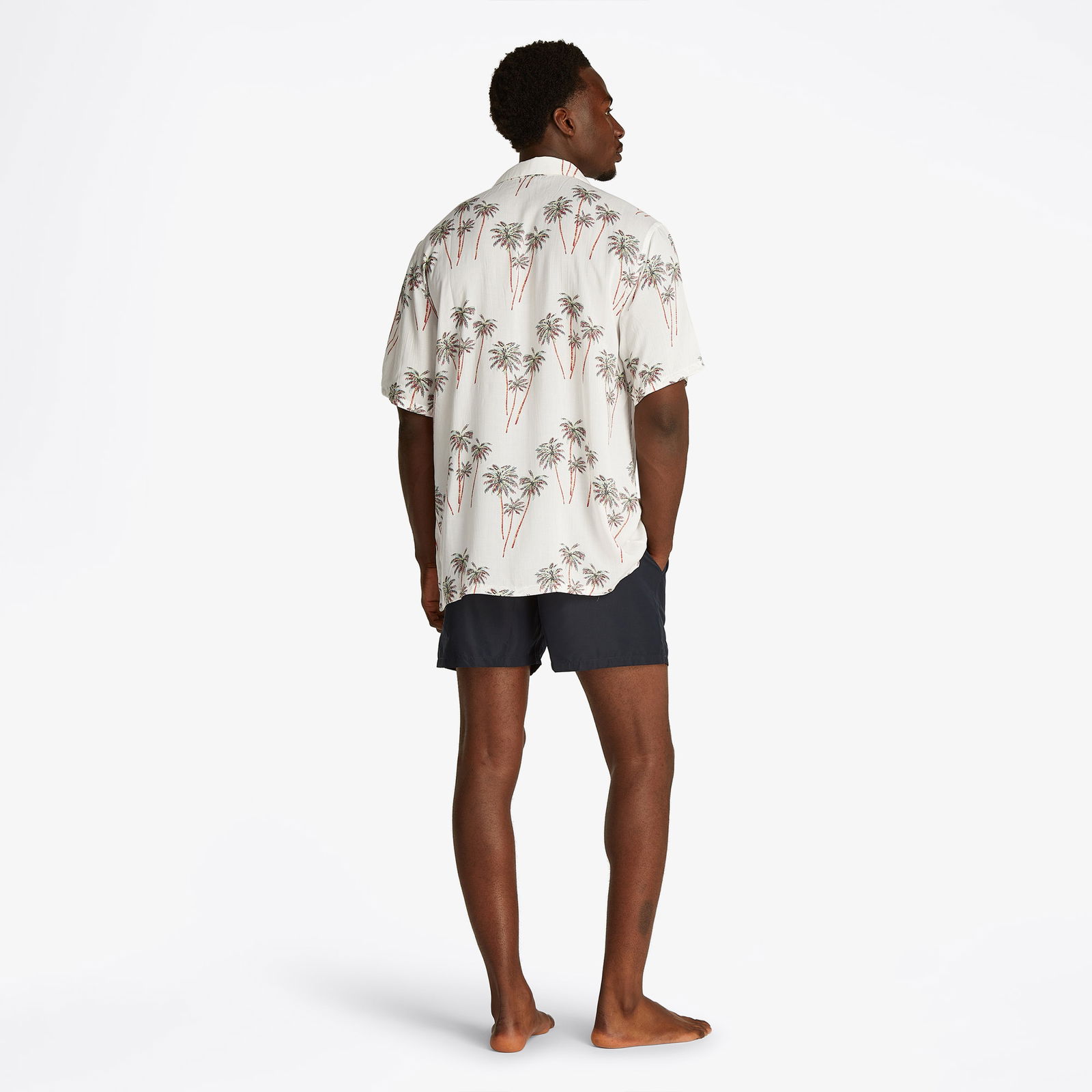 Tommy Hilfiger Bowling Print Erkek Bej Pijama