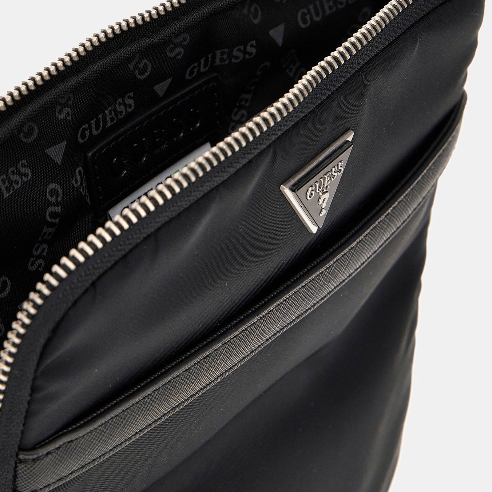 Guess Milano Compact Backp  Erkek Siyah Çapraz Askılı Çanta