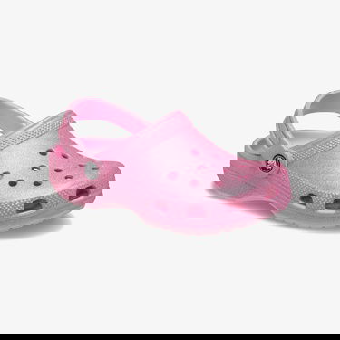  Crocs Classic Glitter Clog Çocuk Pembe Terlik