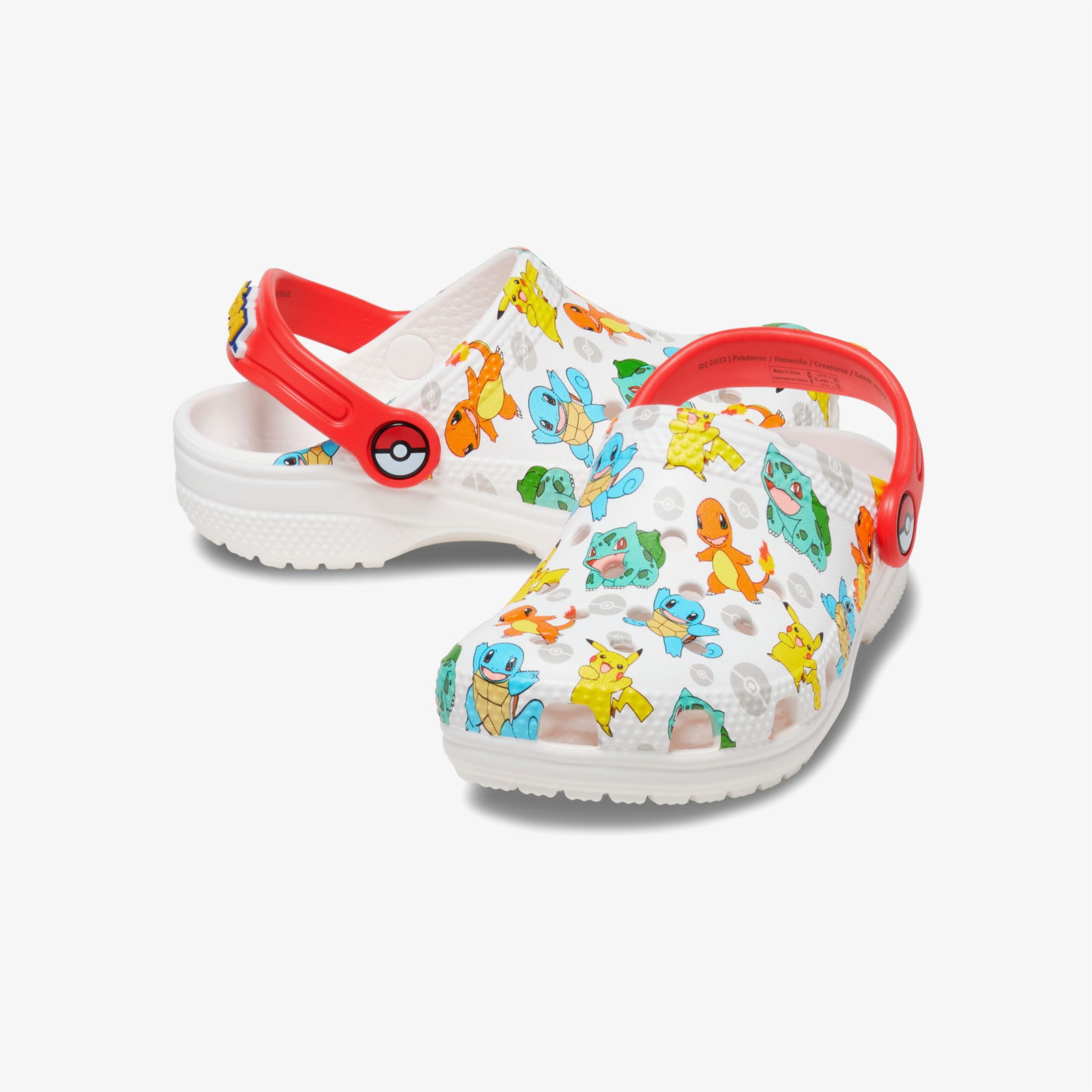 Crocs Pokemon Classic Clog Çocuk Beyaz Terlik