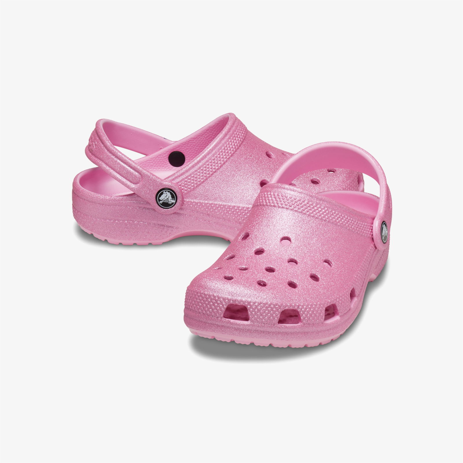 Crocs Classic Glitter Clog Çocuk Pembe Terlik