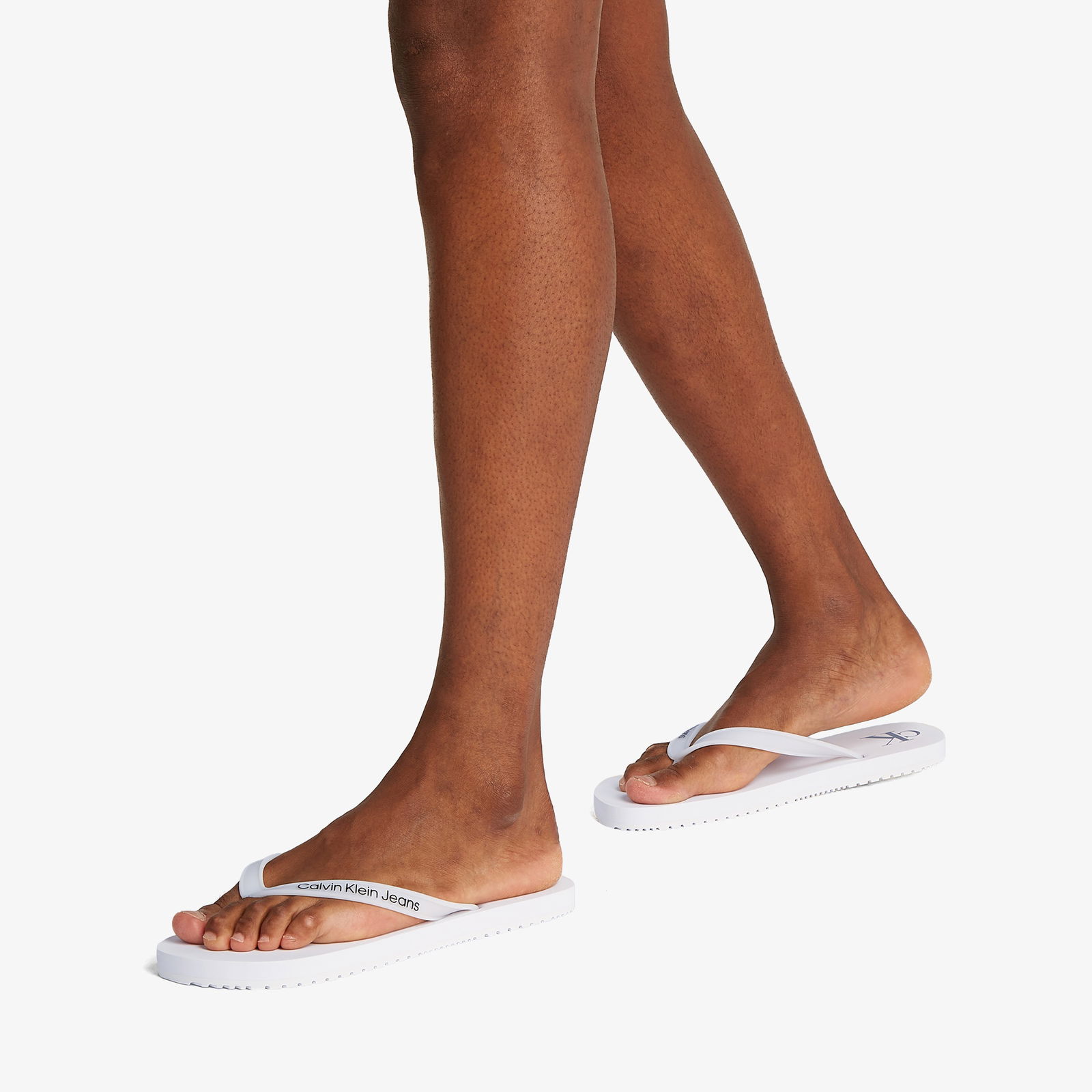 Calvin Klein Beach Sandal Transparent Tpu Erkek Beyaz Terlik
