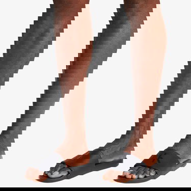 Calvin Klein Slide Aop Print Erkek Siyah Terlik