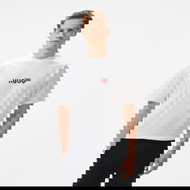  Hugo Dewdam Erkek Beyaz T-Shirt