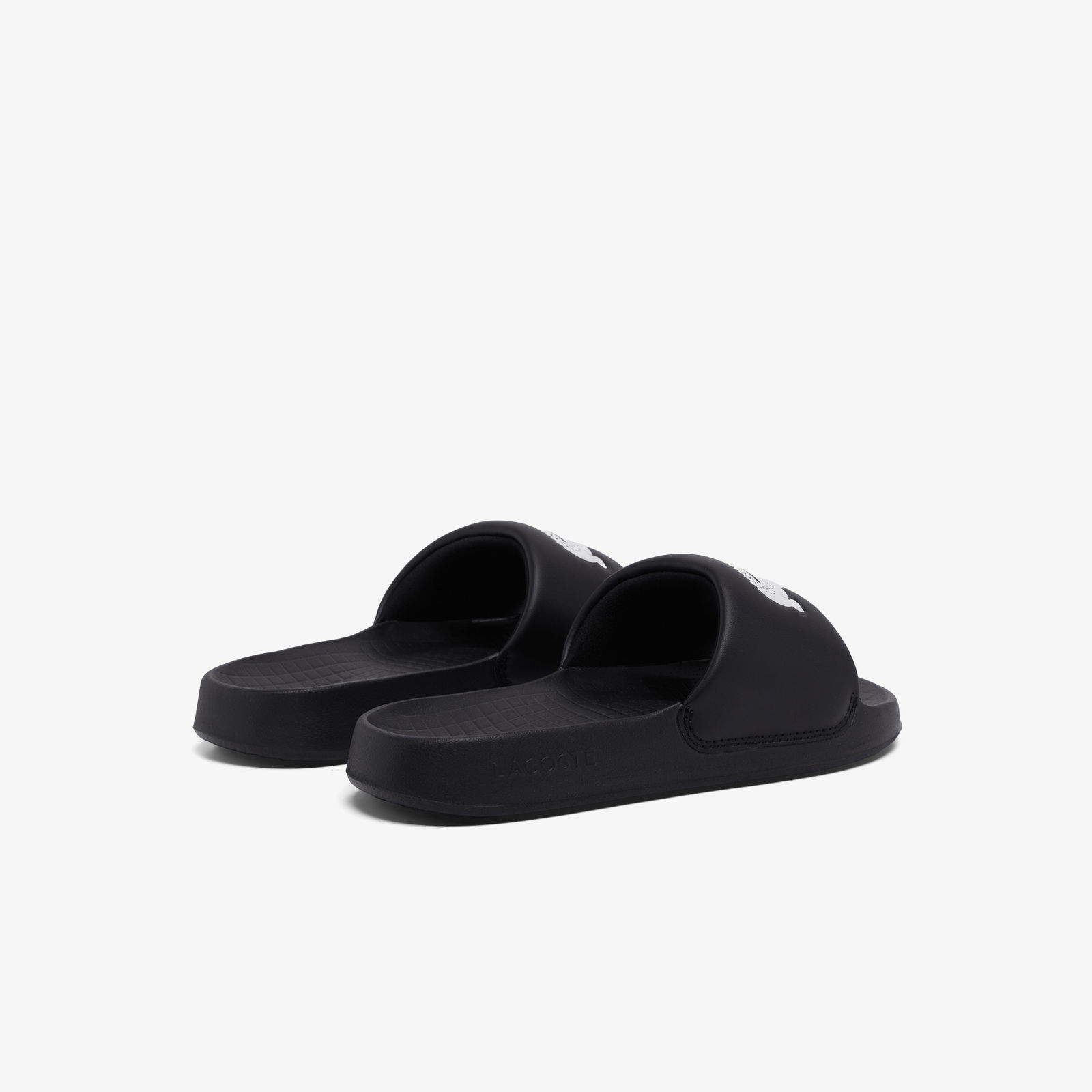 Lacoste Serve Slide Kadın Siyah Terlik