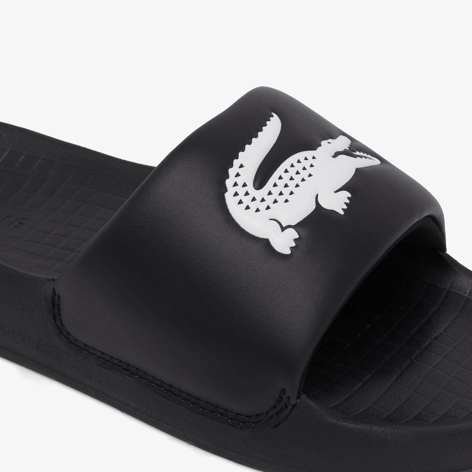 Lacoste Serve Slide Kadın Siyah Terlik
