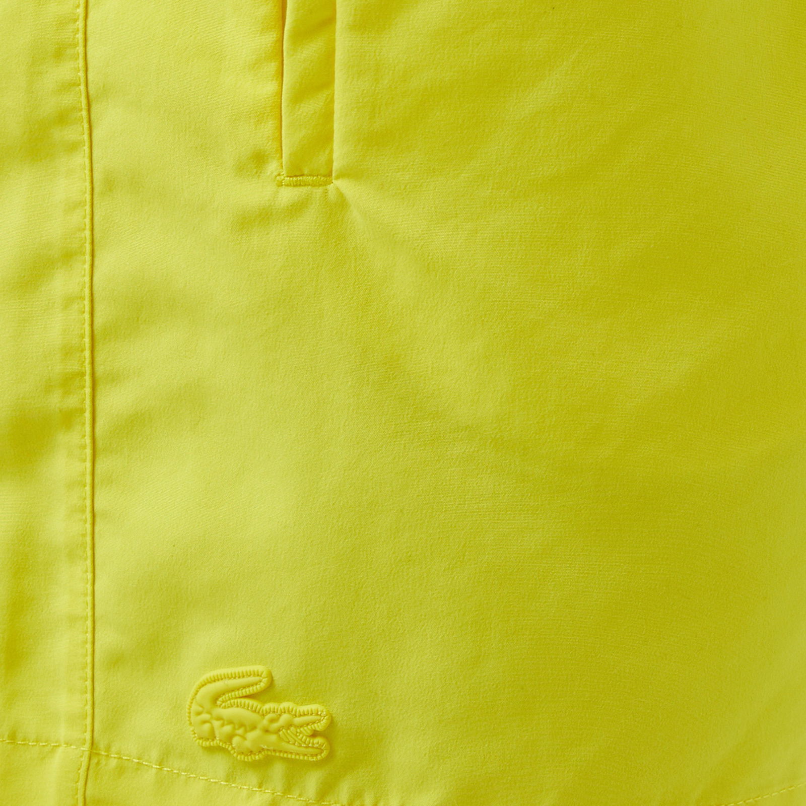 Lacoste Erkek Regular Fit Sarı Mayo