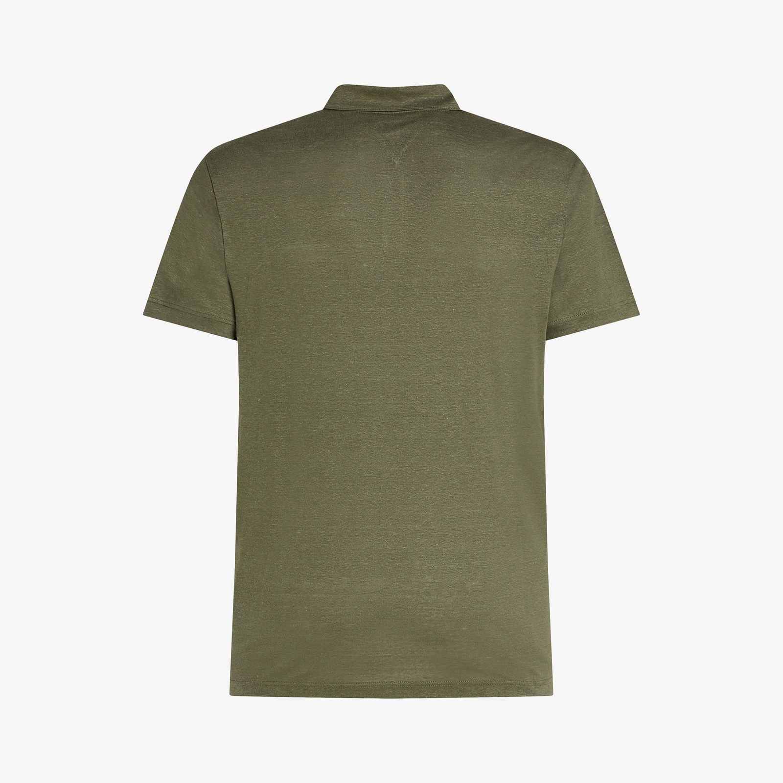 Tommy Hilfiger Pure Linen Reg Erkek Yeşil Polo