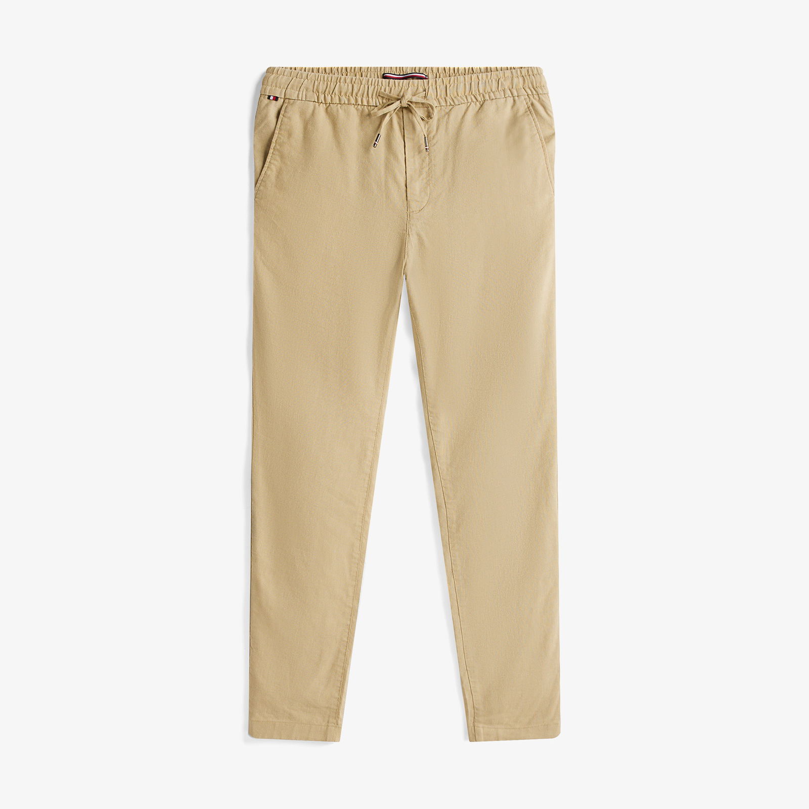 Tommy Hilfiger Harlem Sorona Linen Erkek Bej Pantolon