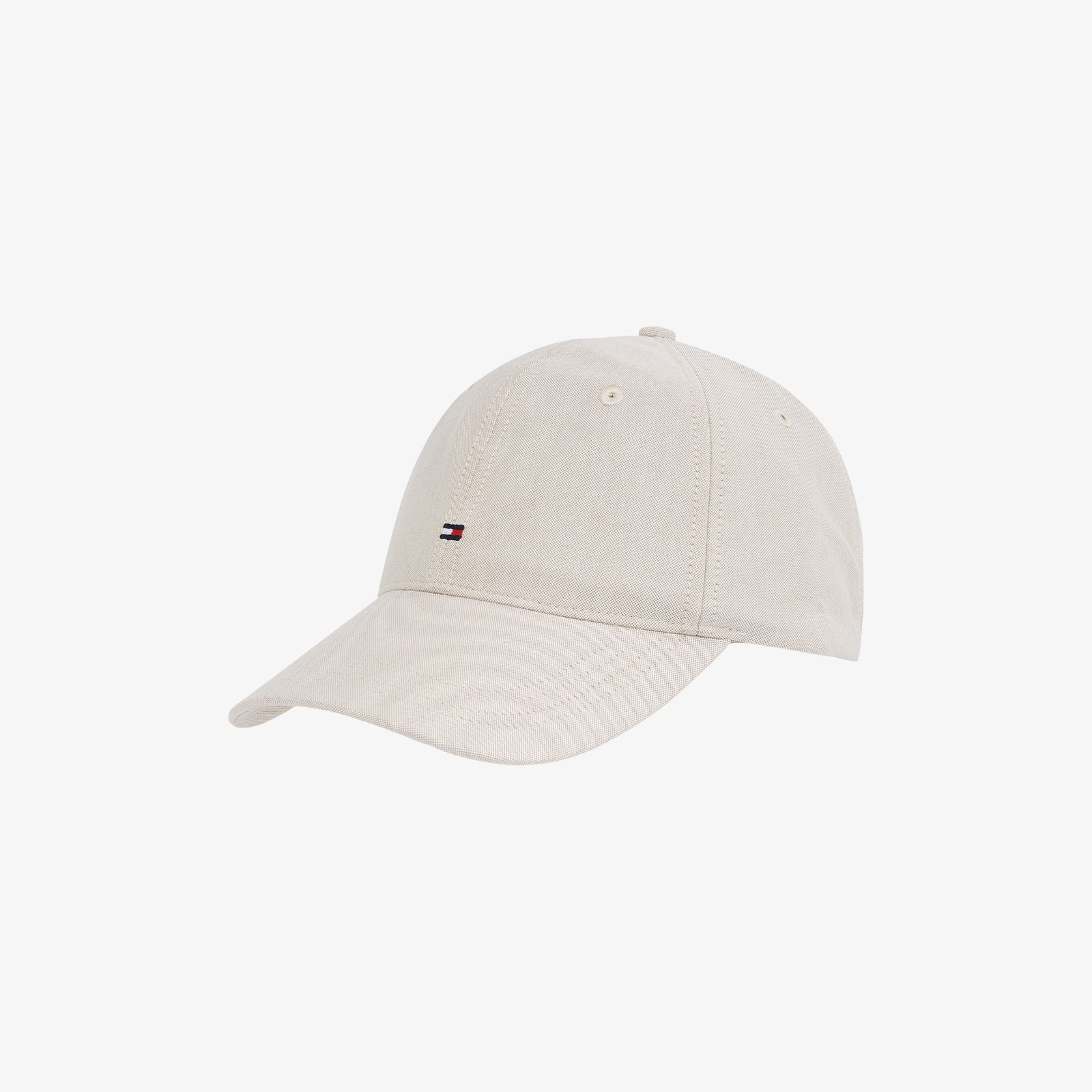 Tommy Hilfiger Th Flag Oxford 6 Panel Erkek Haki Saç Bandı & Toka