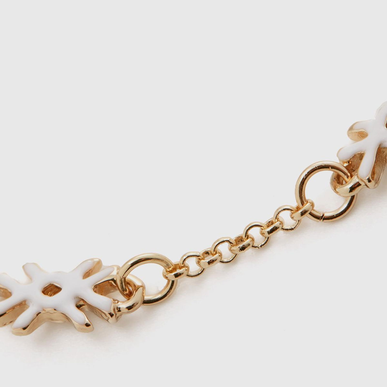 Kadın Beyaz Logolu Bileklik-BRACELET