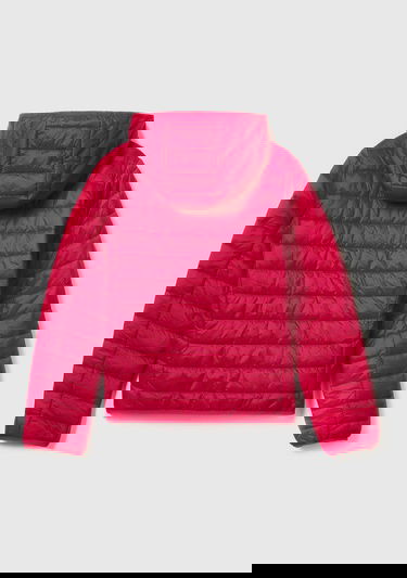  Kadın Bordo Recycled Polyester Dolgulu  Pufa Mont