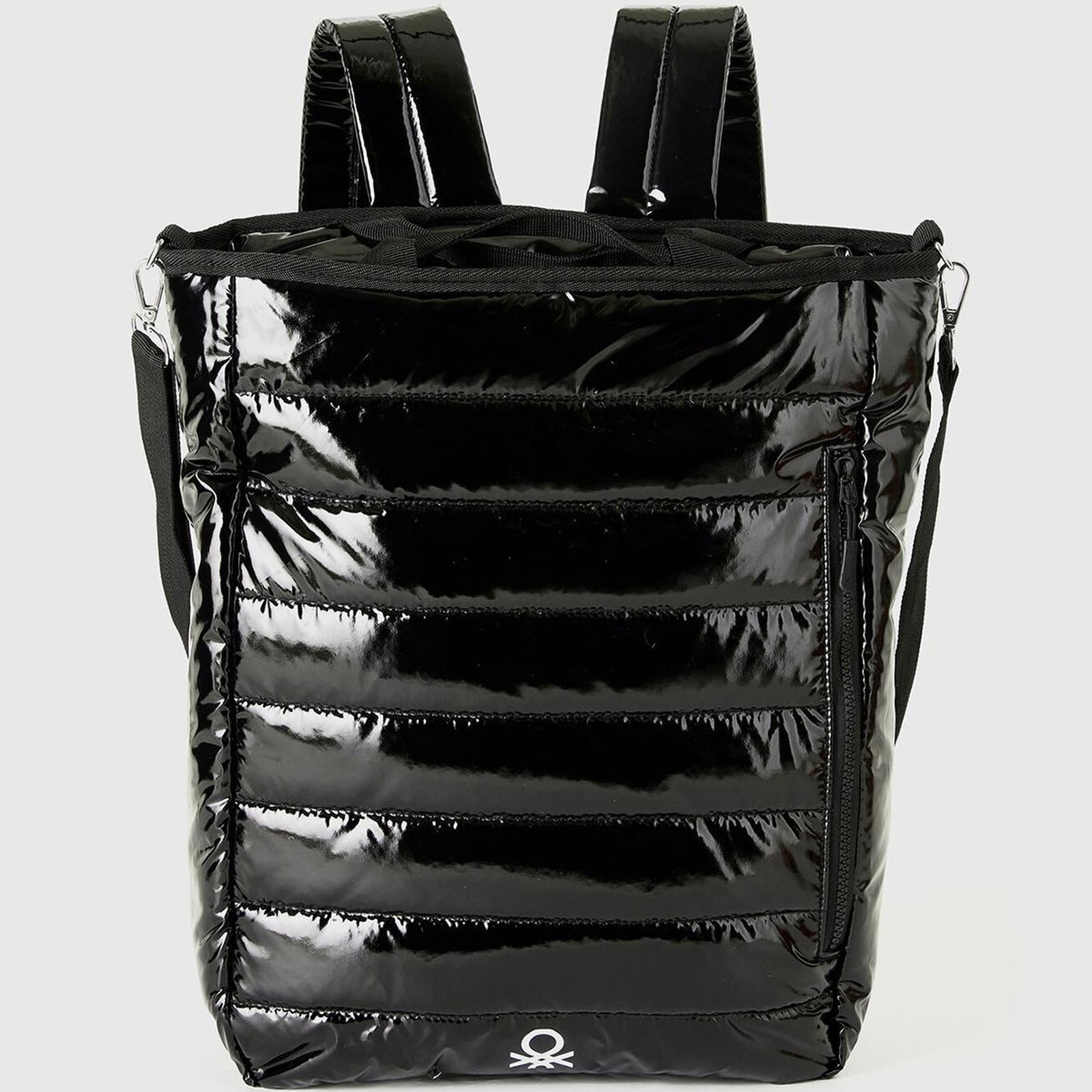 Unisex Siyah Tote Sırt Çantası
