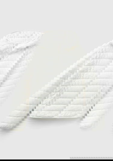  Kadın Krem Recycled Polyester Dolgulu  Pufa Mont