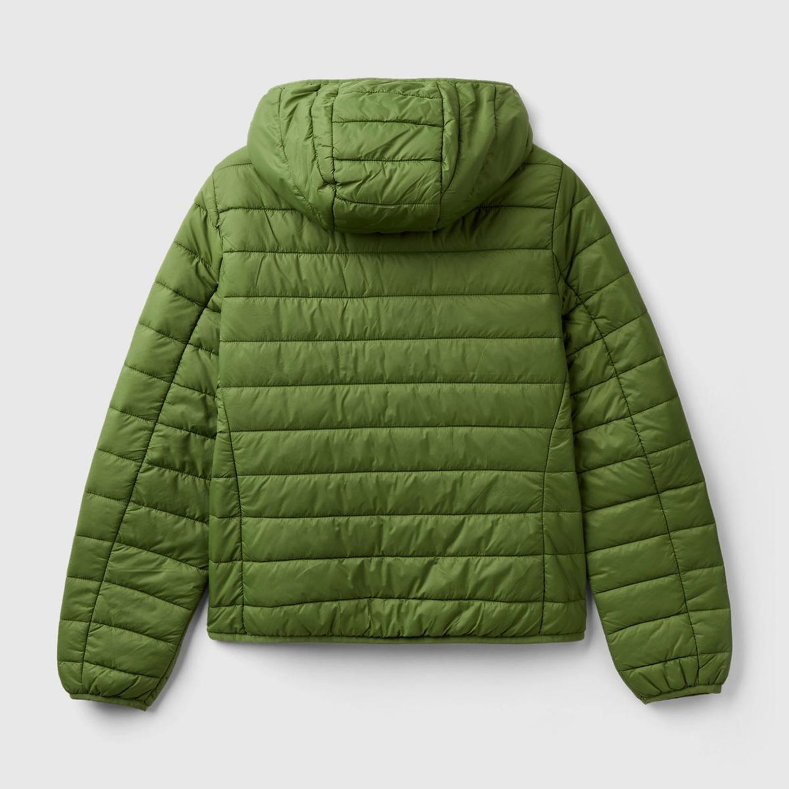 Kadın Soluk Yeşil Recycled Polyester Dolgulu  Pufa Mont