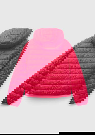 Kadın Koyu Pembe Recycled Polyester Dolgulu  Pufa Mont