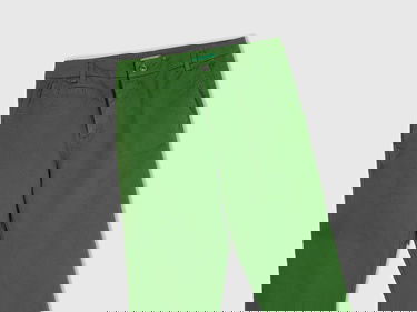  Kadın Soluk Yeşil Elastanlı Basic Chino Pantolon