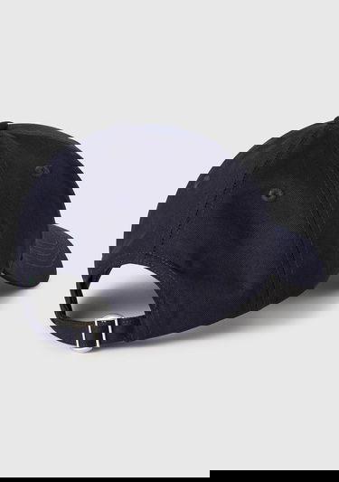  Erkek Lacivert Önü Logo İşlemeli Beyzbol Şapkası