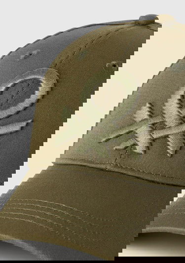  Erkek Soluk Yeşil Önü Logo İşlemeli Beyzbol Şapkası