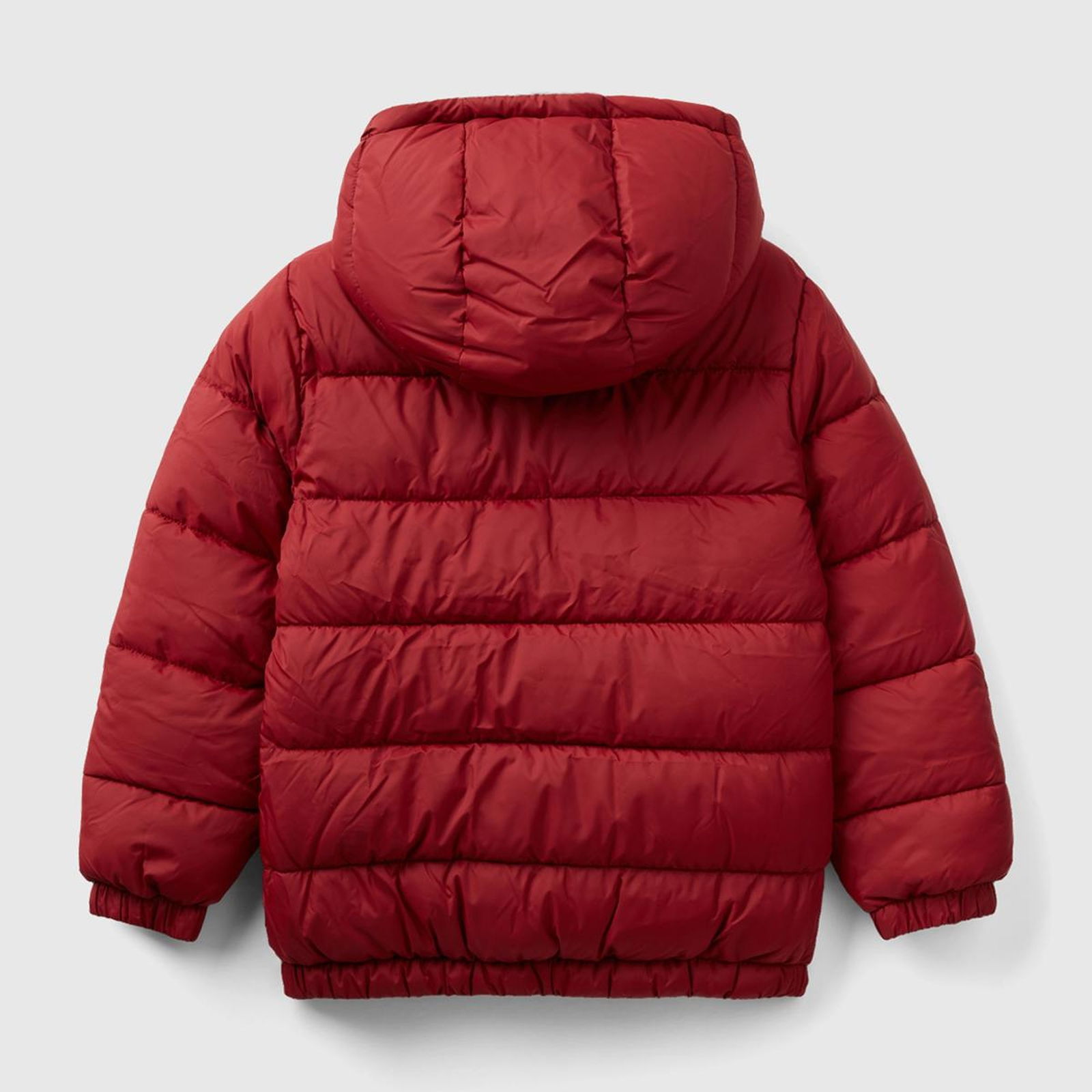 Erkek Çocuk Bordo İçi Kürklü Mont