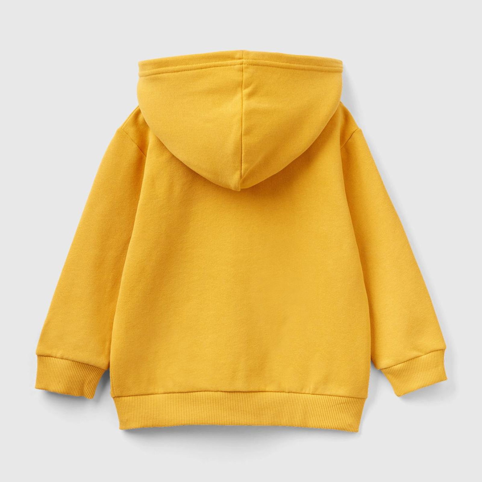 Erkek Çocuk Hardal Sarı Benetton Logolu Sweatshirt