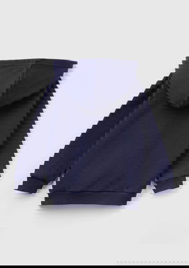  Erkek Çocuk Lacivert Benetton Logolu Sweatshirt