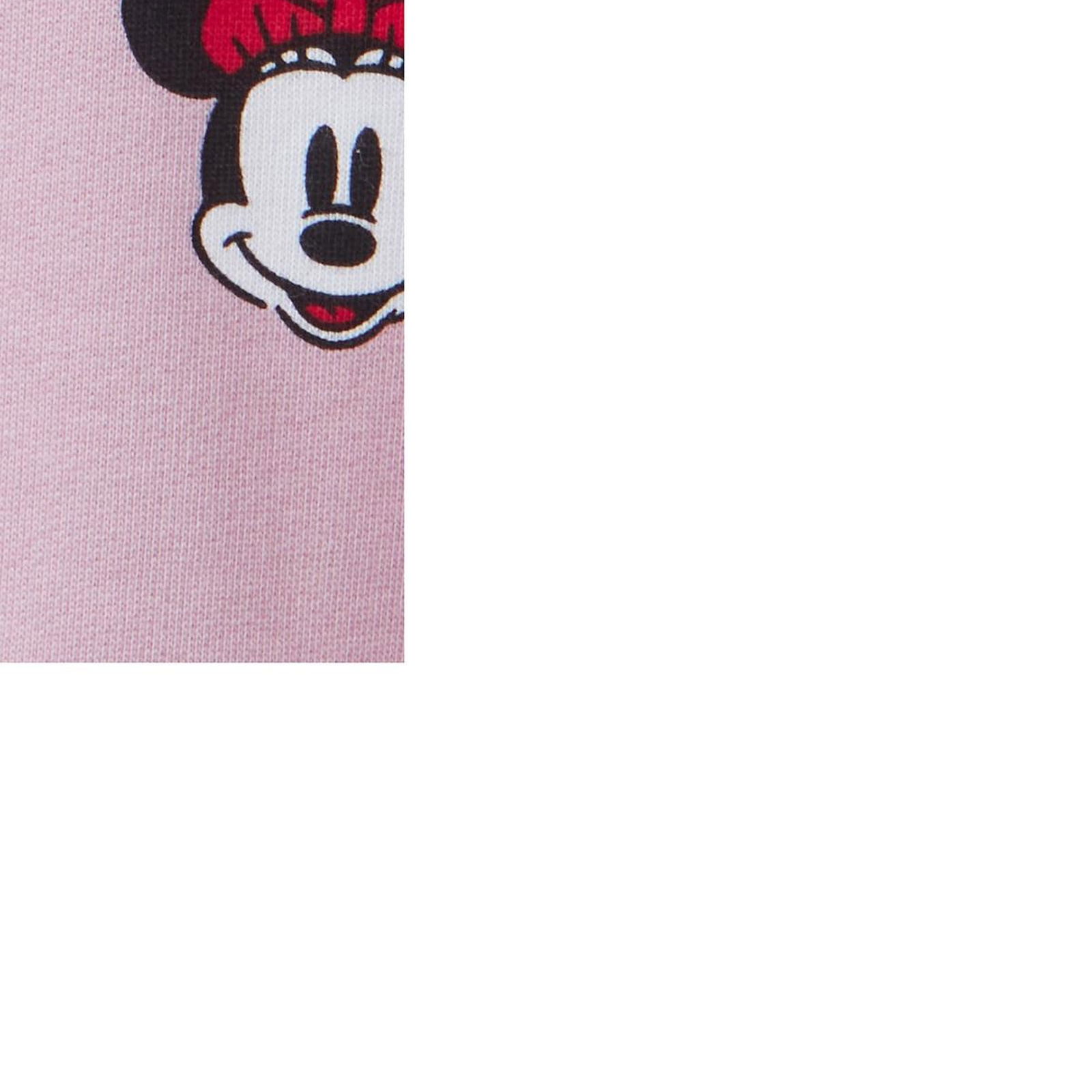 Erkek Çocuk Gül Kurusu Disney Karakter Baskılı Sweatshirt