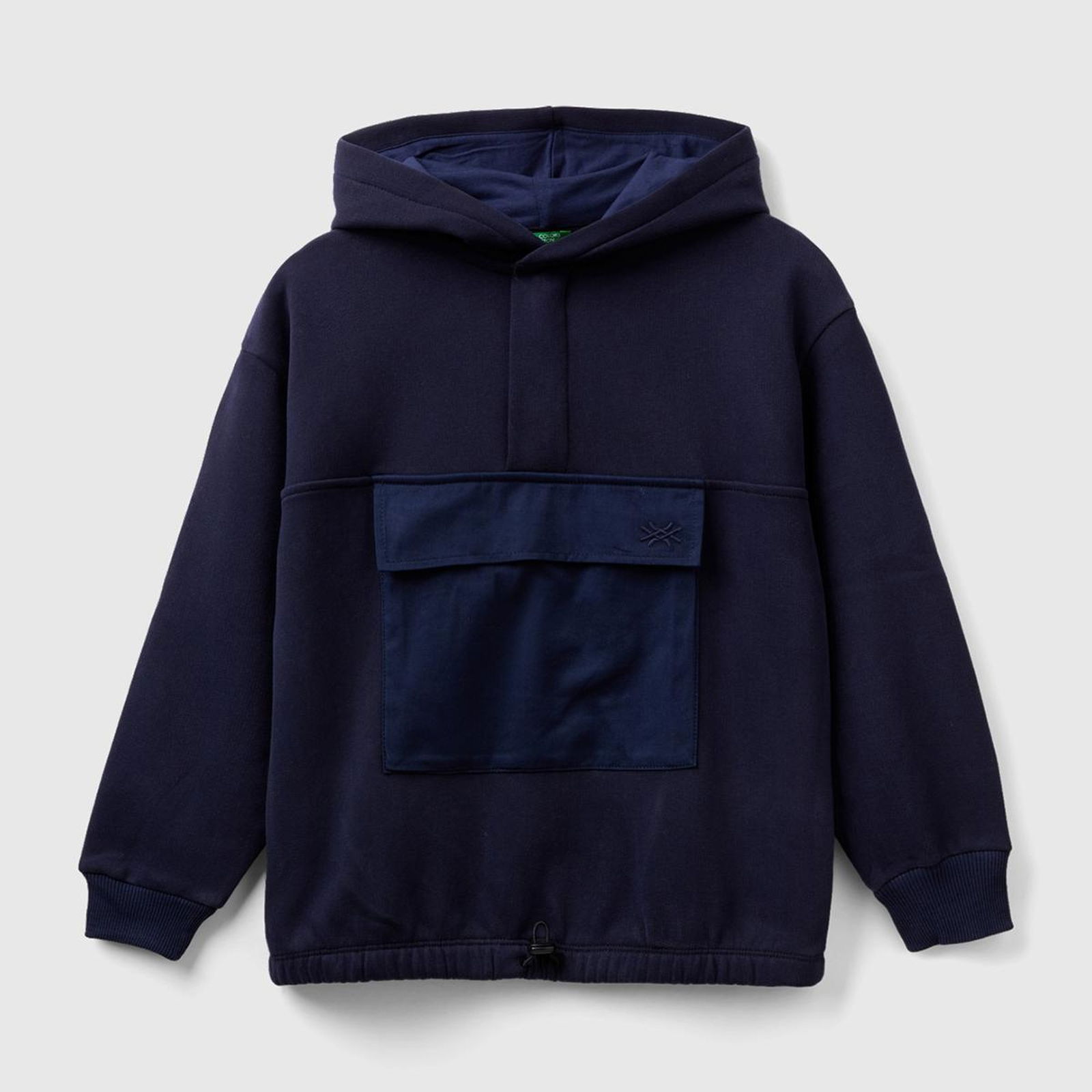Erkek Çocuk Lacivert Önü Cep Detaylı Sweatshirt