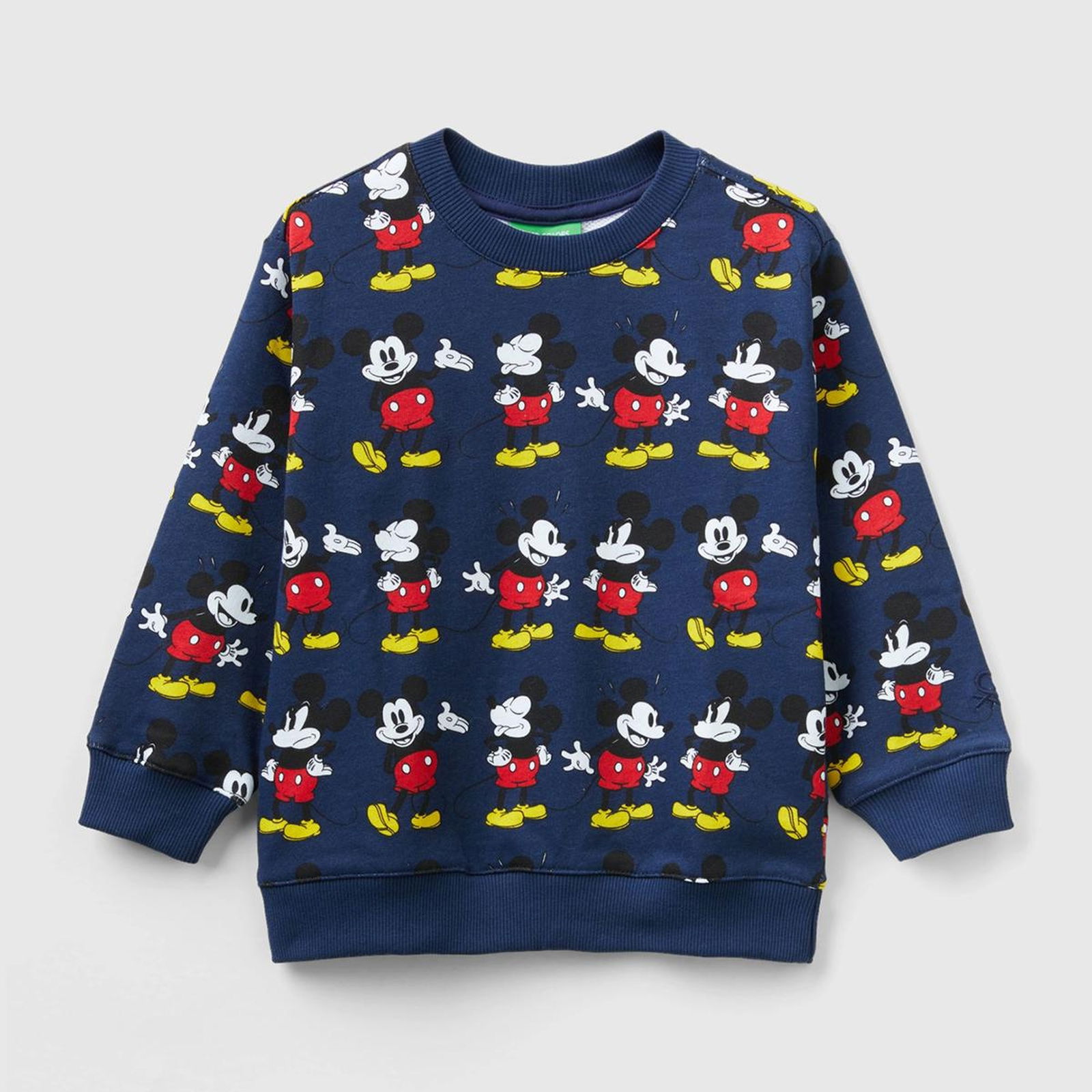 Erkek Çocuk Lacivert Disney Karakter Baskılı Sweatshirt
