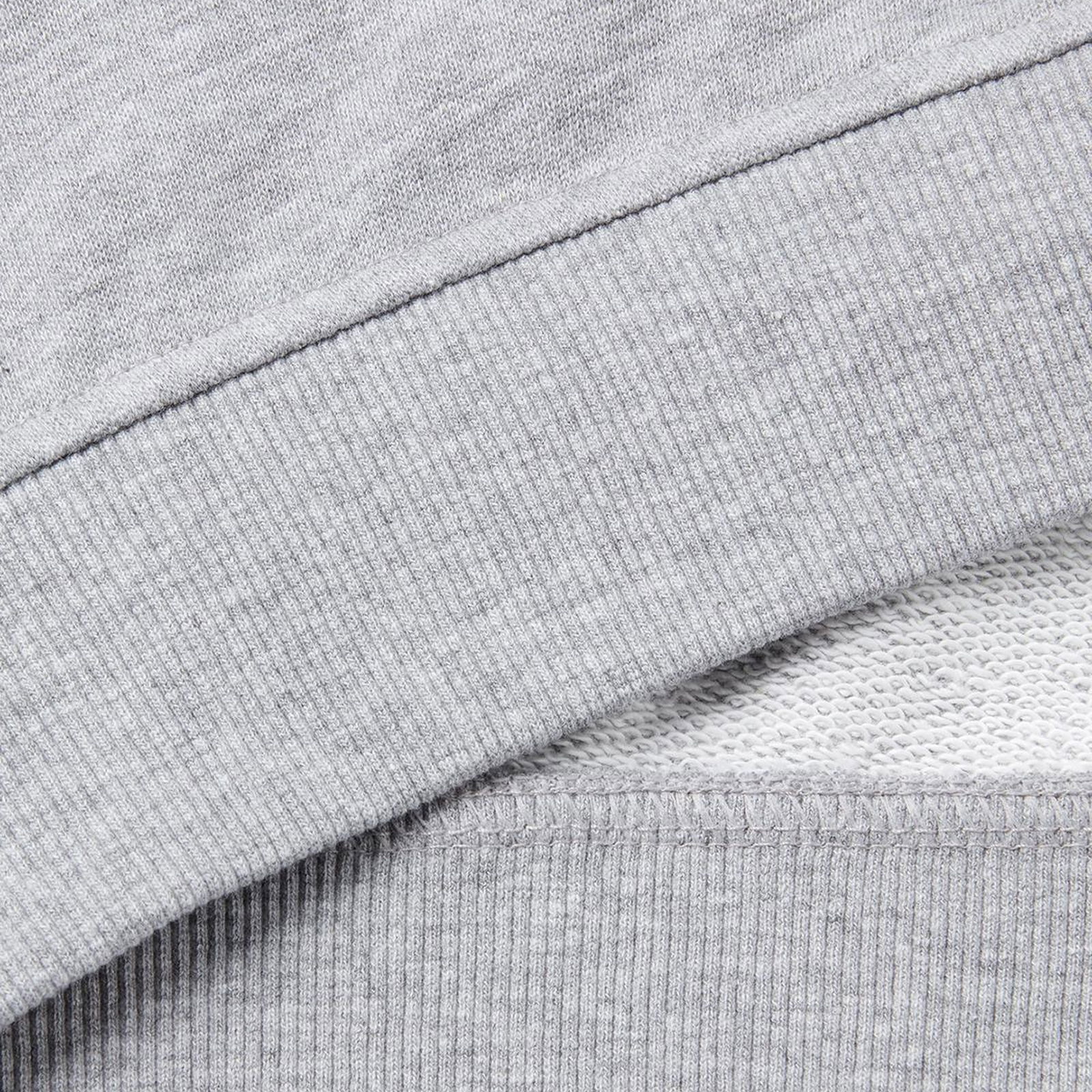 Erkek Çocuk Gri Melanj Slogan Baskılı Düşük Omuzlu Sweatshirt