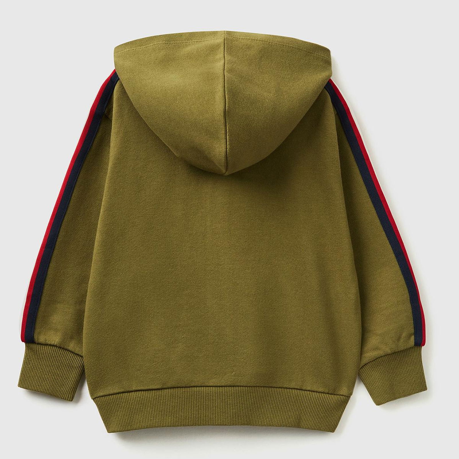 Erkek Çocuk Haki Grafik Baskılı Sweatshirt