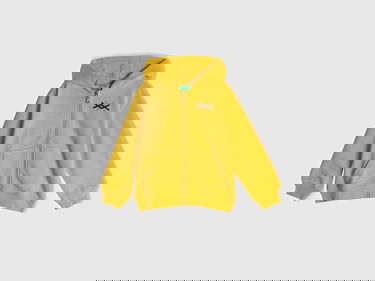  Erkek Çocuk Hardal Sarı Benetton Logolu Sweatshirt