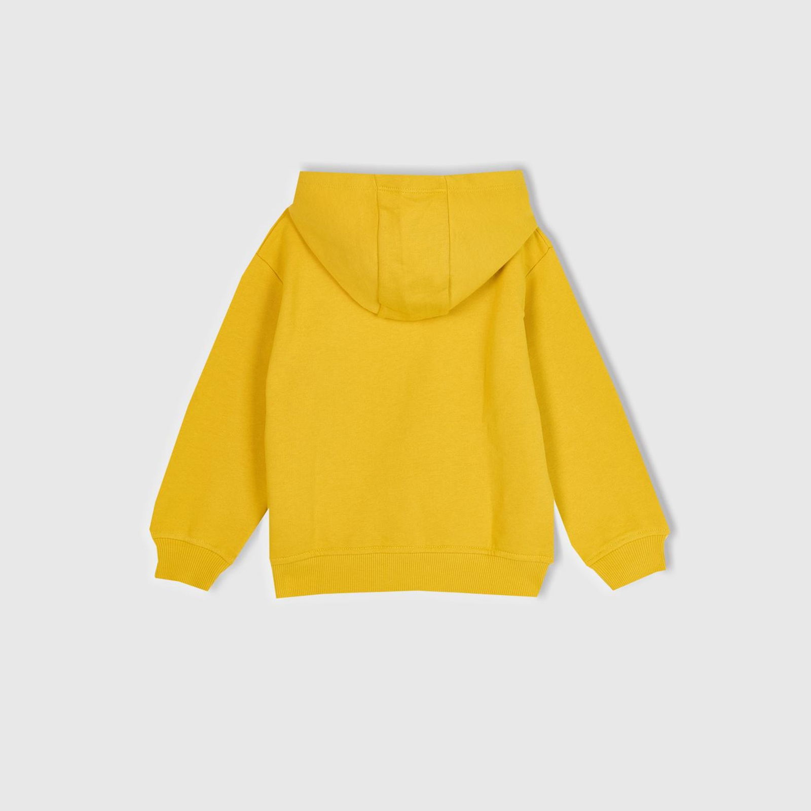 Erkek Çocuk Hardal Sarı Benetton Logolu Sweatshirt