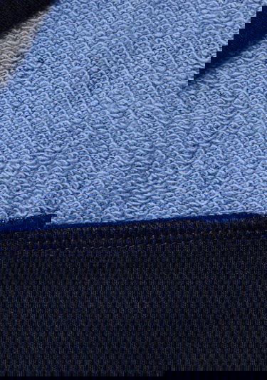  Erkek Çocuk Lacivert Kamuflaj Tamamı Kamuflaj Desenli Fermuarlı Cepli Bisiklet Yaka Sweatshirt