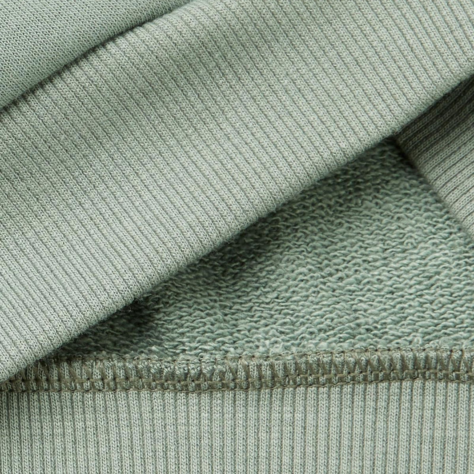 Erkek Çocuk Haki Önü Baskılı Kapüşonu Kontrast Renkli Kanguru Cepli Sweatshirt