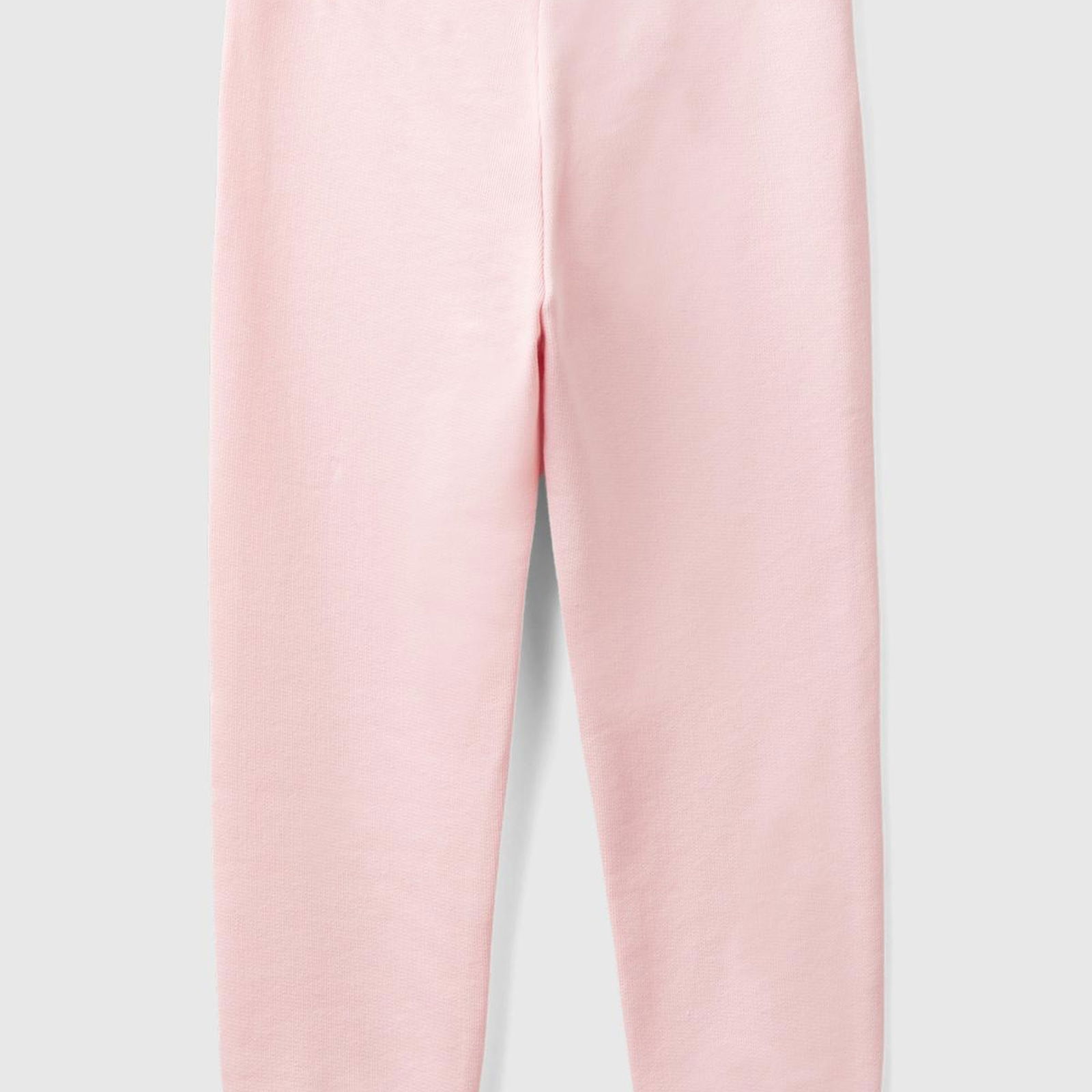 Kız Çocuk Açık Pembe Logo İşlemeli Eşofman Altı