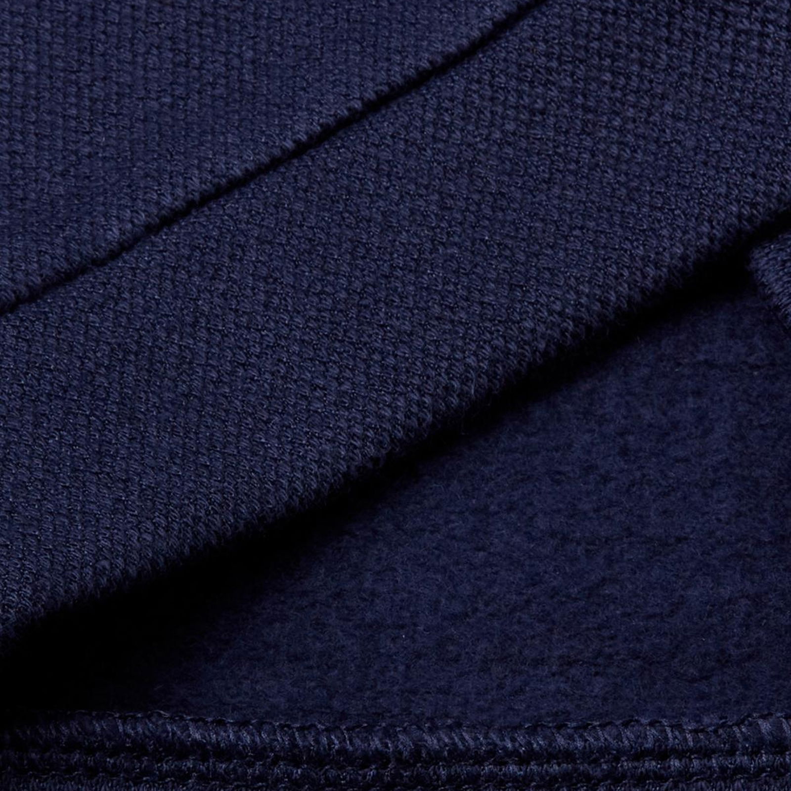 Bebek Lacivert Önü ve Bilekleri Çizgi Detaylı Baskılı Düğmeli Sweatshirt