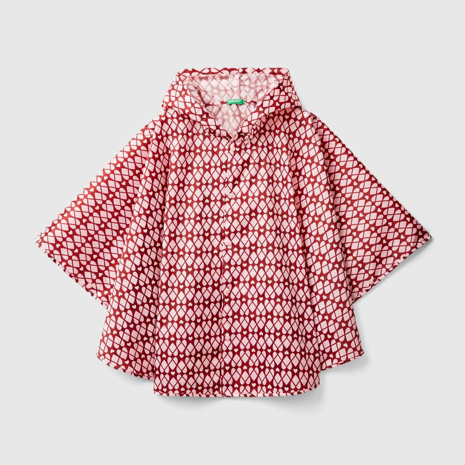Erkek Çocuk Pembe Mix Panço Yağmurluk