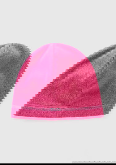  Erkek Çocuk Pembe Logolu Polar Bere