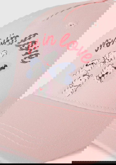  Erkek Çocuk Açık Pembe Slogan Baskılı Kep Şapka