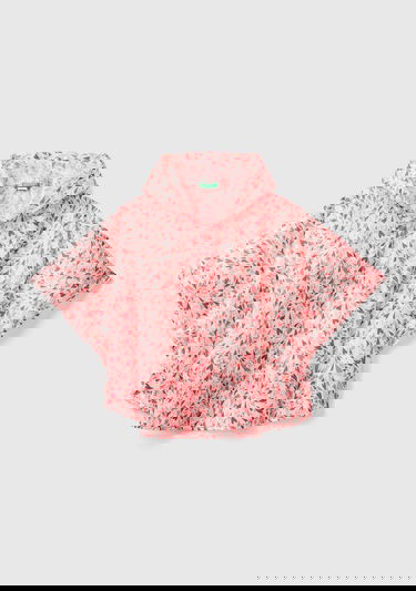  Erkek Çocuk Pembe Mix Panço Yağmurluk