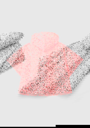  Erkek Çocuk Pembe Mix Panço Yağmurluk