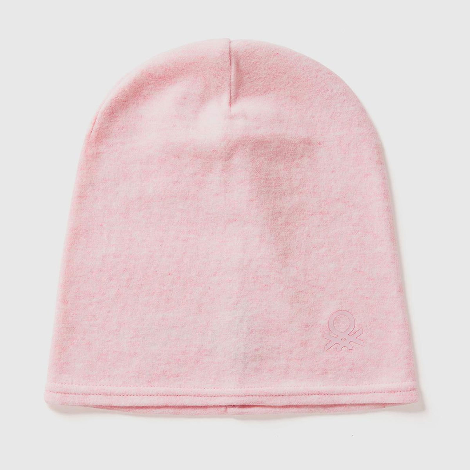 Erkek Çocuk Açık Pembe Logo İşlemeli İnce Bere