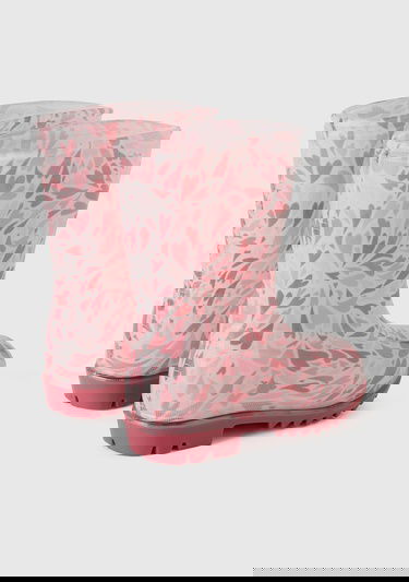  Erkek Çocuk Pembe Mix Yağmur Çizmesi