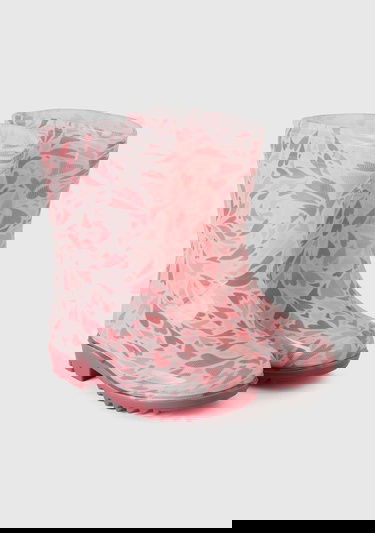  Erkek Çocuk Pembe Mix Yağmur Çizmesi