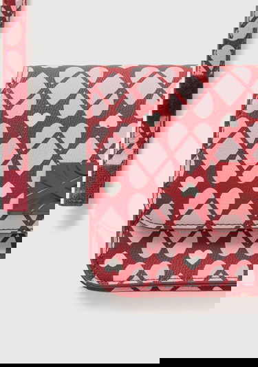  Kız Çocuk Pembe Mix Omuz Çantası