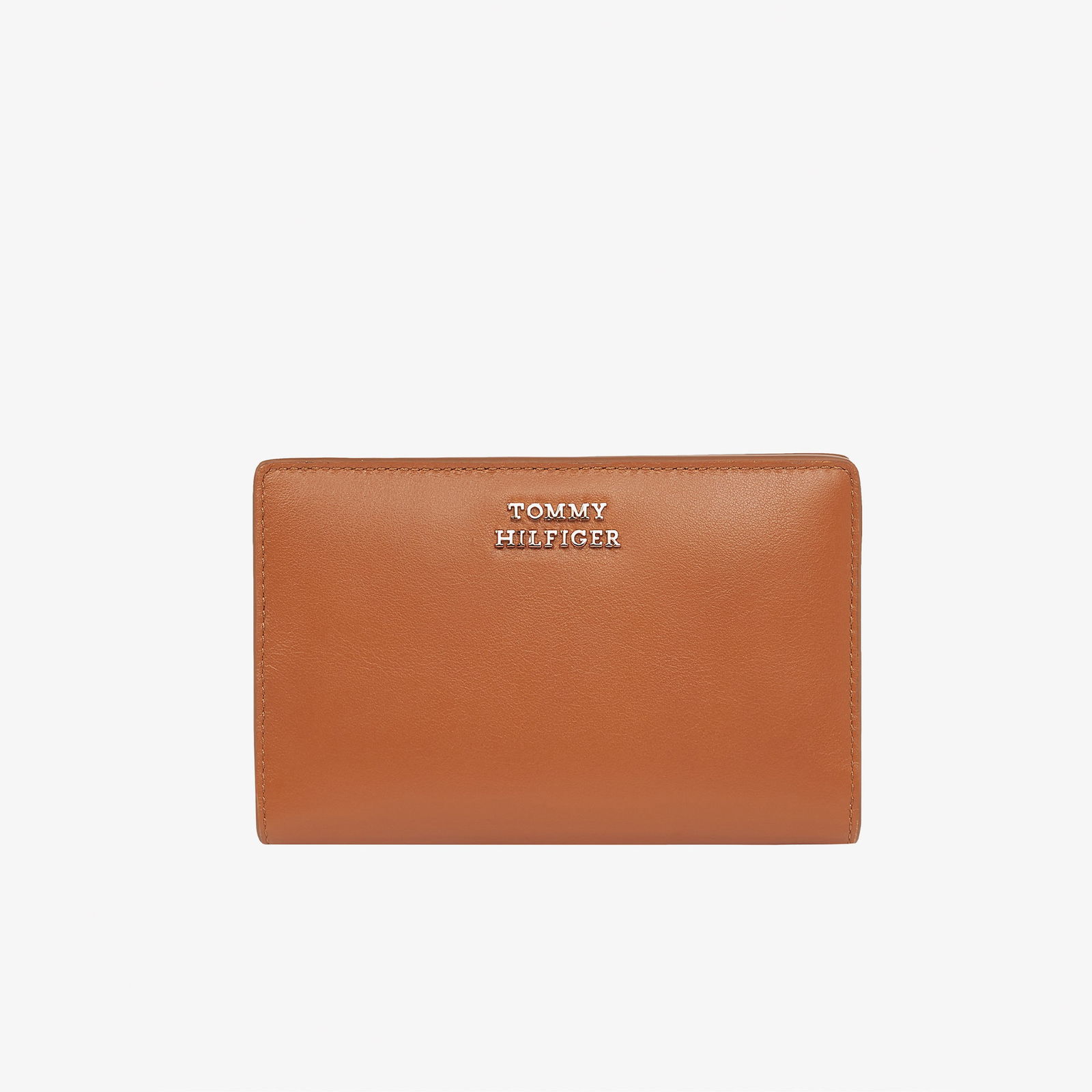 Tommy Hilfiger Leather Med Kadın Kahverengi Cüzdan